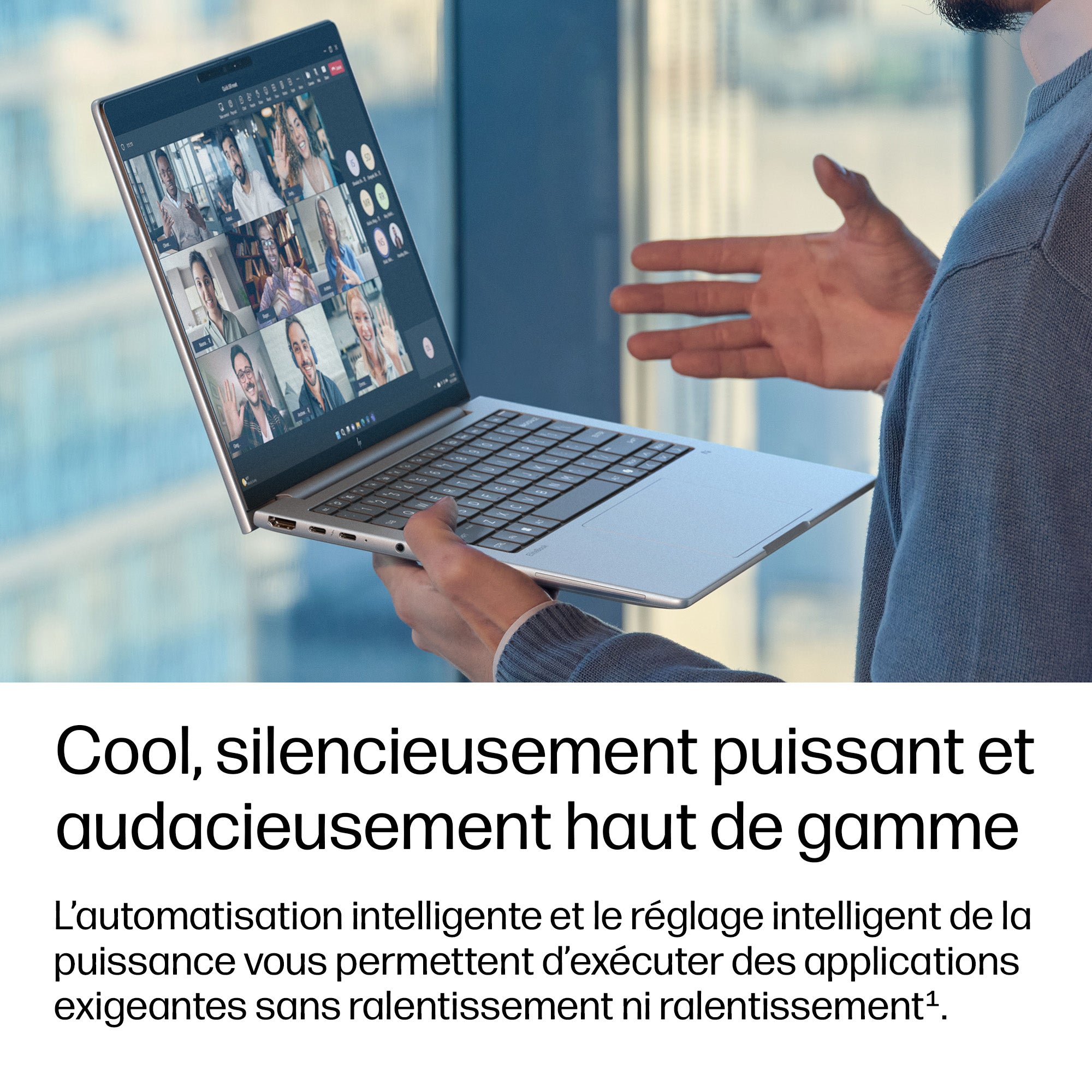 HP EliteBook 8 G2i Next Gen AI Copilot+ PC Intel Core Ultra 5 325 Ordinateur portable 35,6 cm (14") WUXGA 16 Go LPDDR5x-SDRAM 512 Go SSD Wi-Fi 7 (802.11be) Windows 11 Pro Argent