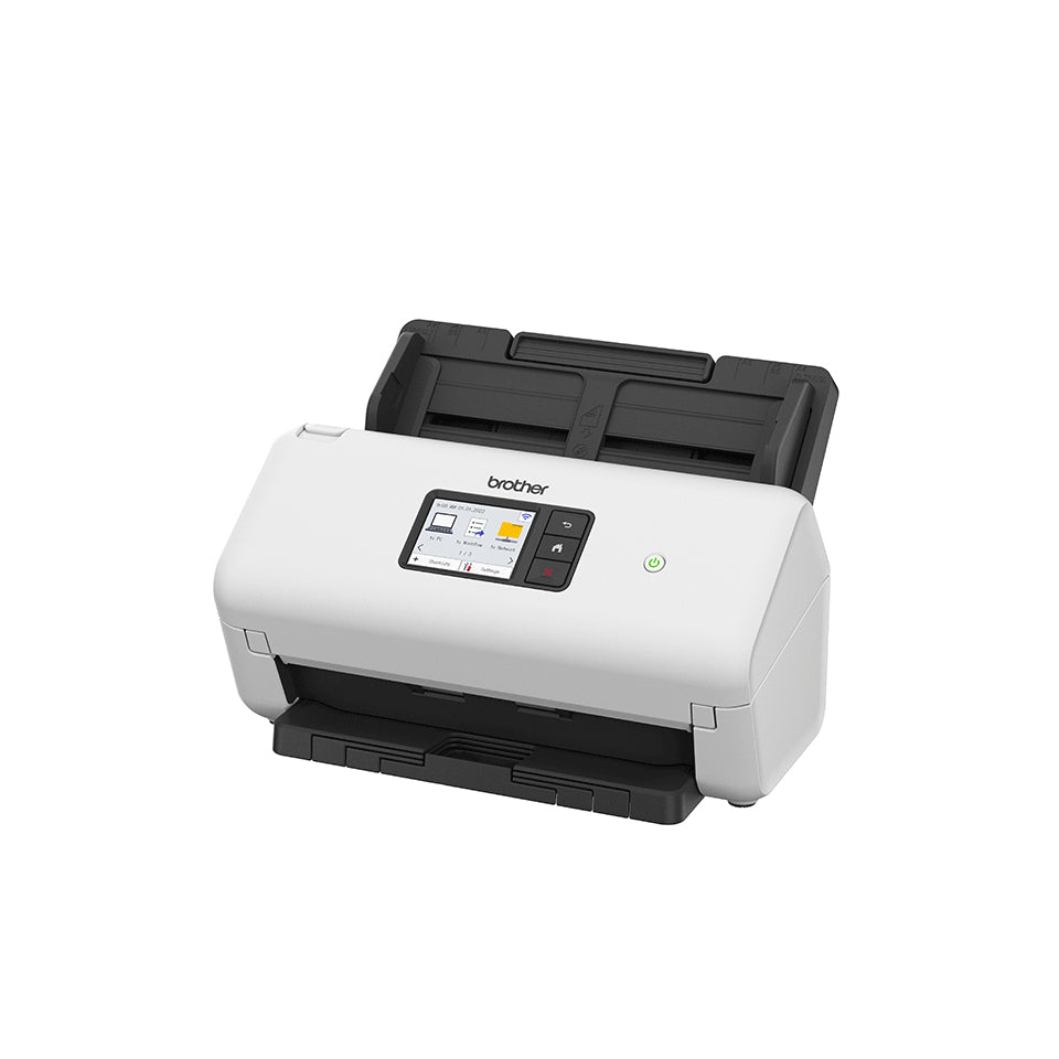 Brother ADS-4550W Scanner ADF 600 x 600 DPI, Noir et Blanc