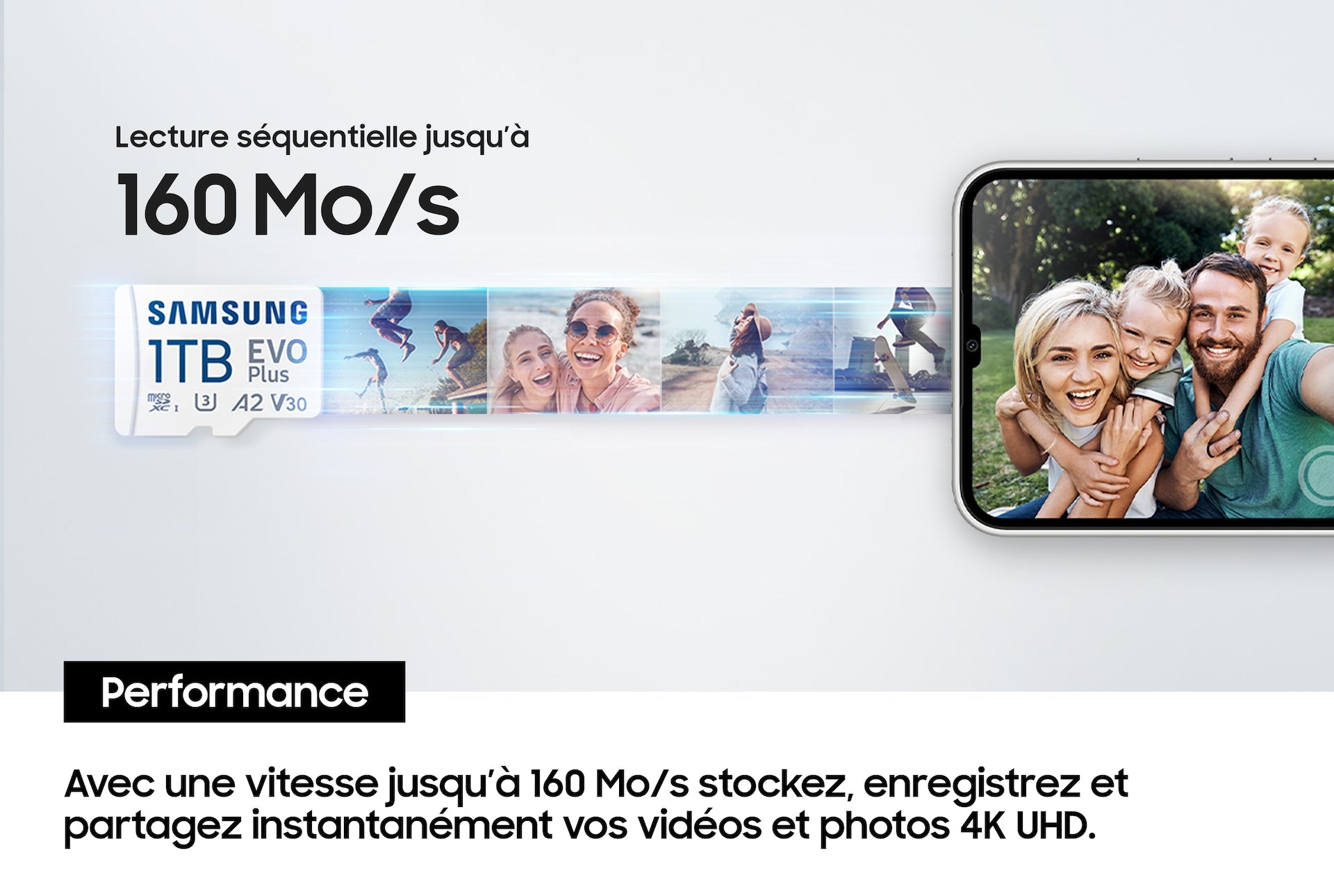 Samsung Samsung Carte MicroSD EVO Plus (2024) 256 Go