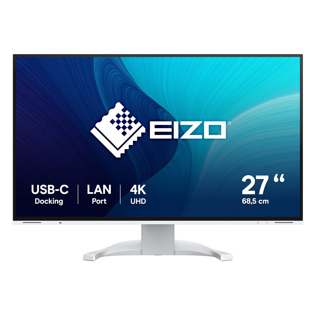 EIZO FlexScan EV2740X-WT écran plat de PC 68,6 cm (27") 3840 x 2160 pixels 4K Ultra HD LCD Blanc