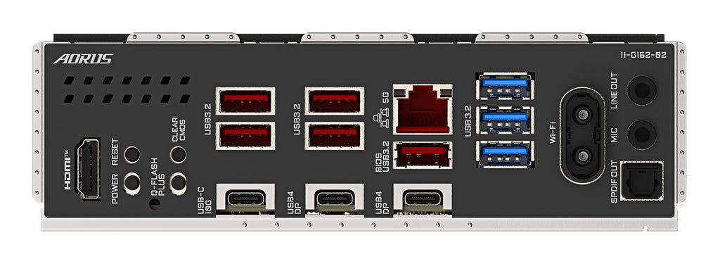 GIGABYTE X870E AORUS ELITE X3D Carte Mère – Prend en charge les processeurs AMD Ryzen 9000, VRM numérique 16+2+2 phases, jusqu’à 9000 Hz DDR5 (OC), 2 x PCIe 5.0 + 2 x PCIe 4.0, Wi-Fi 7, LAN 5 GbE, USB 4 - vue 5