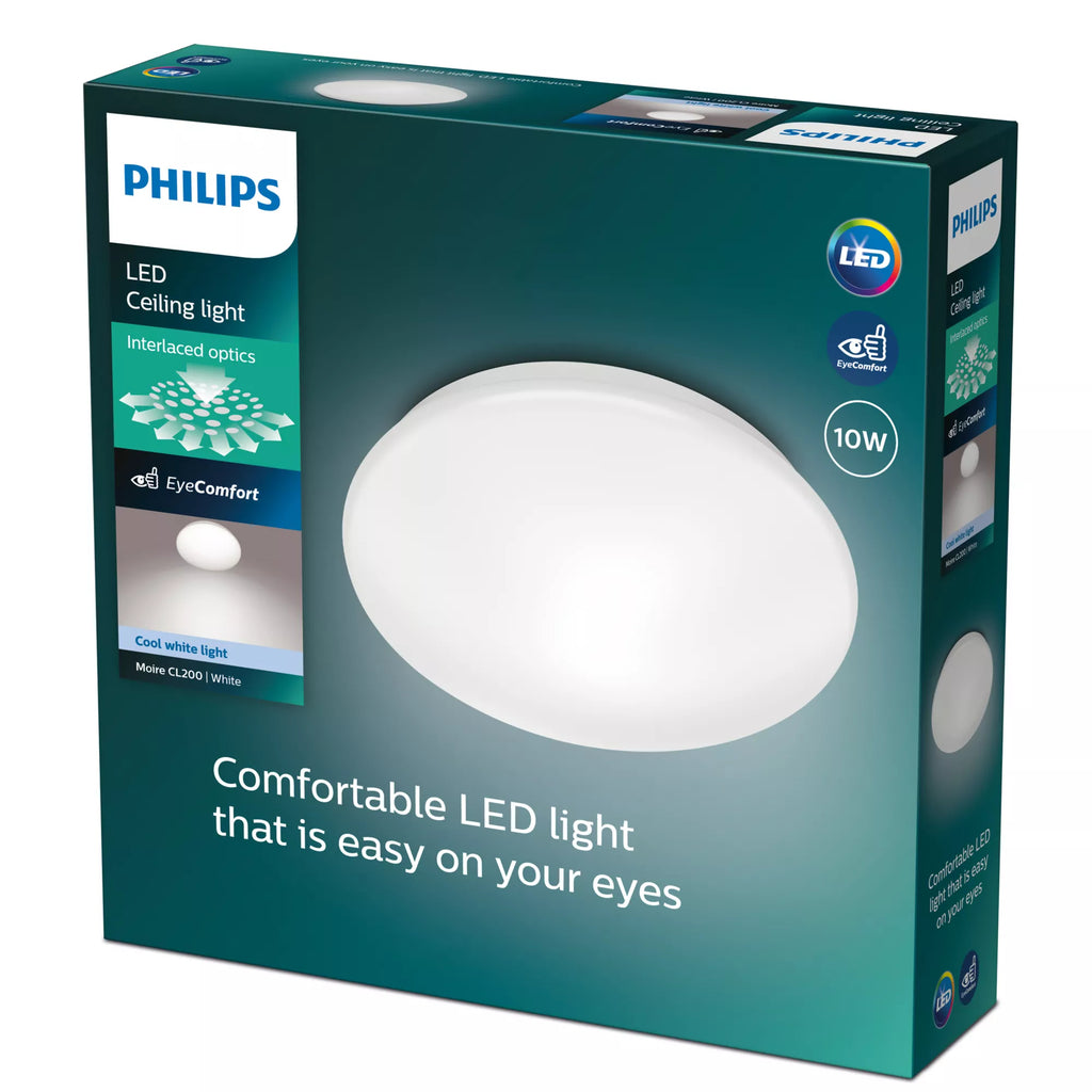 Philips Fonctionnel Plafonnier Moire 10 W