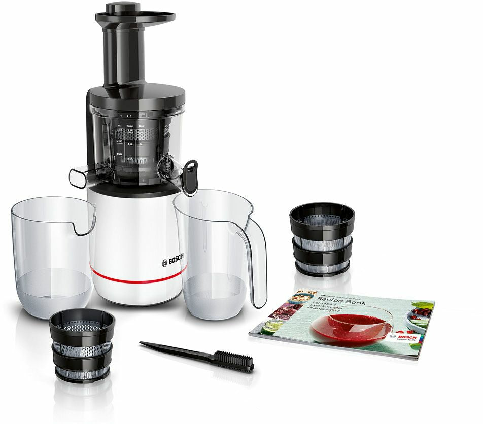 Bosch Bosch MESM500W Centrifugeuse Centrifugeuse lente 150 W Noir, Blanc