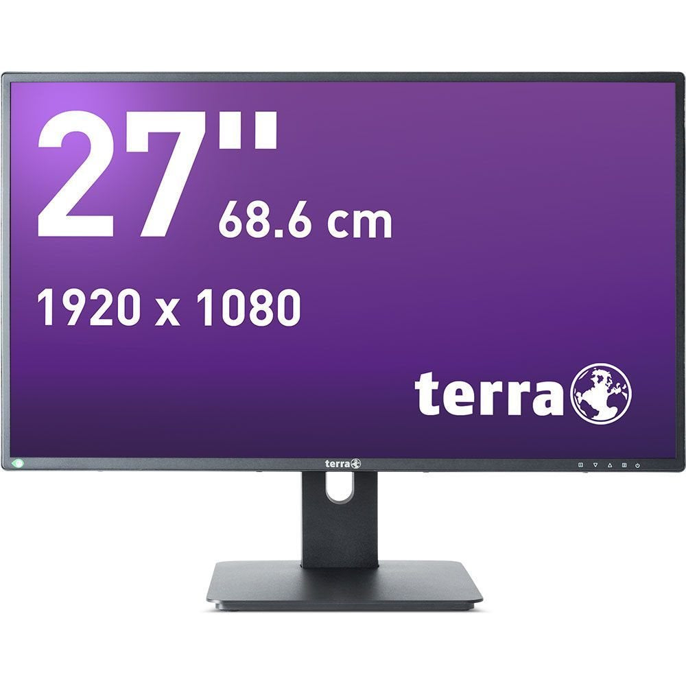 TERRA LCD/LED 2756W PV V4 schwarz GREENLINE PLUS écran plat de PC 68,6 cm (27") 1920 x 1080 pixels Full HD Noir
