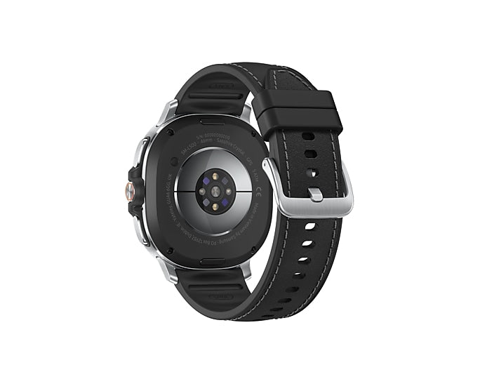 Samsung Galaxy Watch 8 Classic 3,3 cm (1.3") AMOLED 46 mm Numérique 438 x 438 pixels Écran tactile Argent Wifi GPS (satellite)