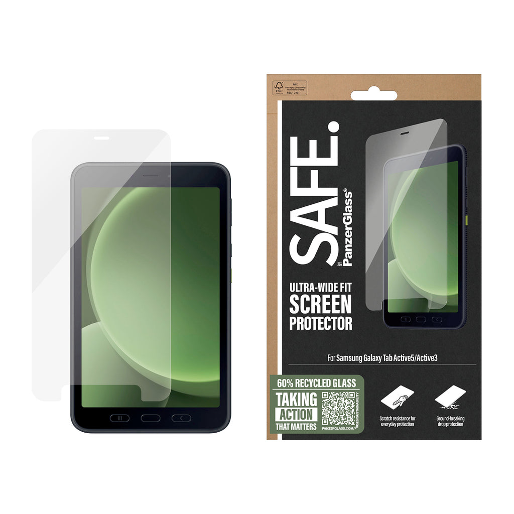 SAFE. by PanzerGlass Skærmbeskytter Samsung Galaxy Tab Active3, Tab Active5