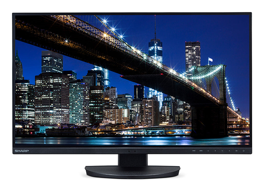Sharp MultiSync 60006064 écran plat de PC 68,6 cm (27") 3840 x 2160 pixels 4K Ultra HD LCD Noir