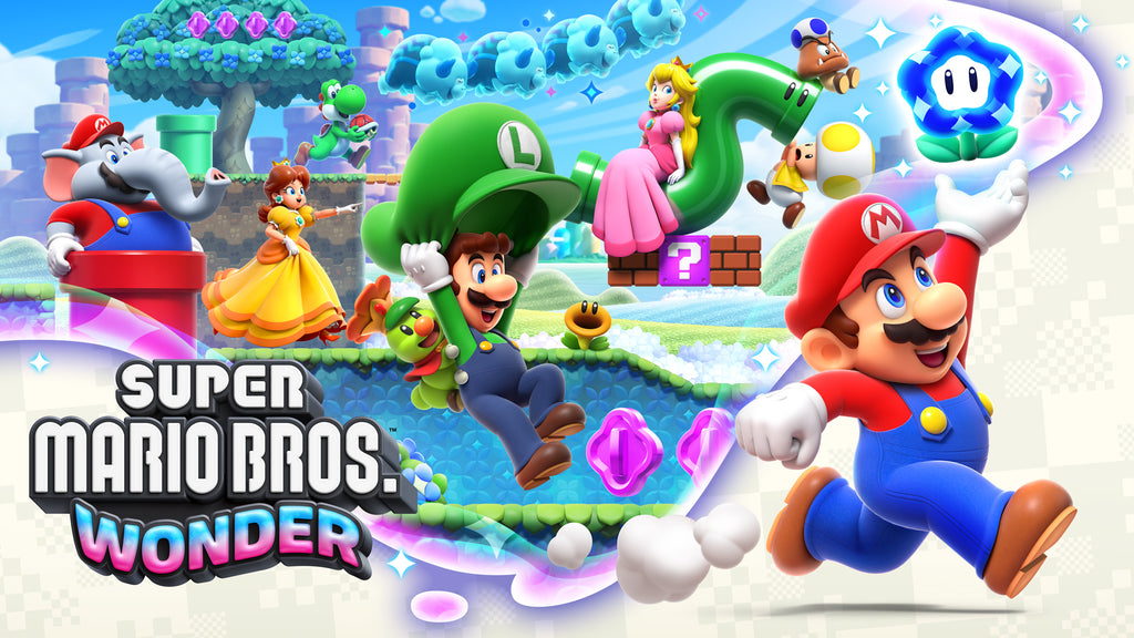 Nintendo Super Mario Bros. Wonder Standard Allemand, Néerlandais, Anglais, Espagnol, Français, Italien, Japonais, Coréen, Portugais, Russe Nintendo Switch