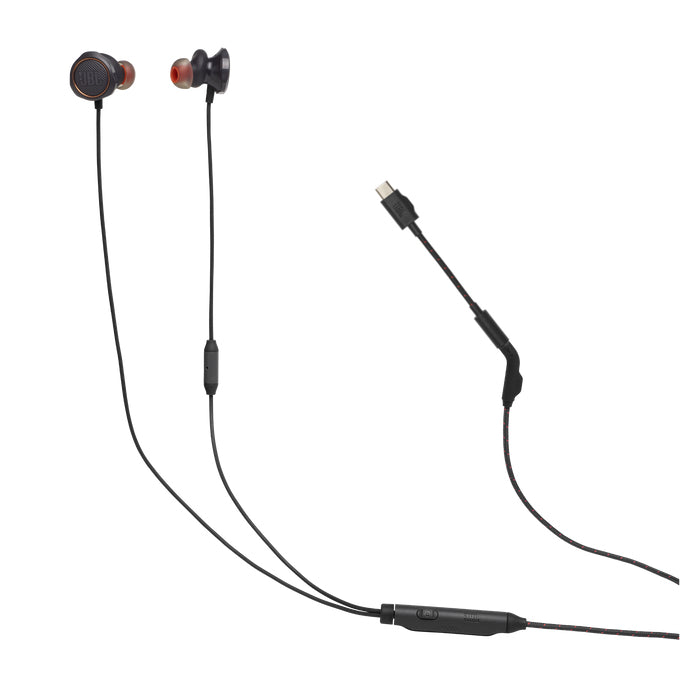 JBL Quantum 50C Casque Avec fil Ecouteurs Gaming Noir