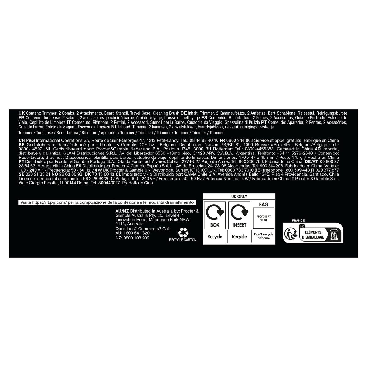 Braun BT 9520 F1 BeardTrimmer