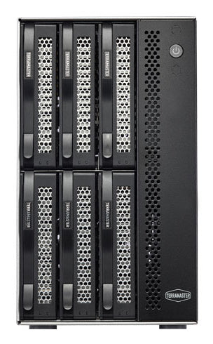TerraMaster D6-320 boîtier de disques Bureau Noir