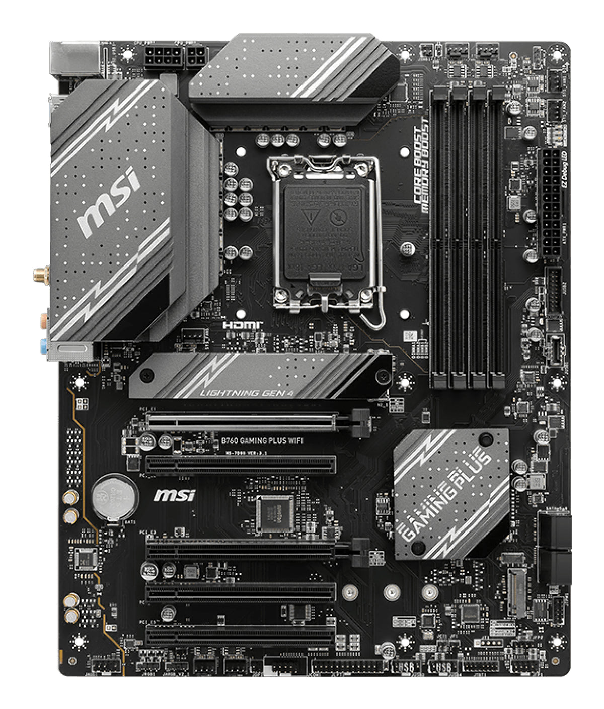 MSI B760 GAMING PLUS WIFI Carte Mère Intel B760 LGA 1700 ATX
