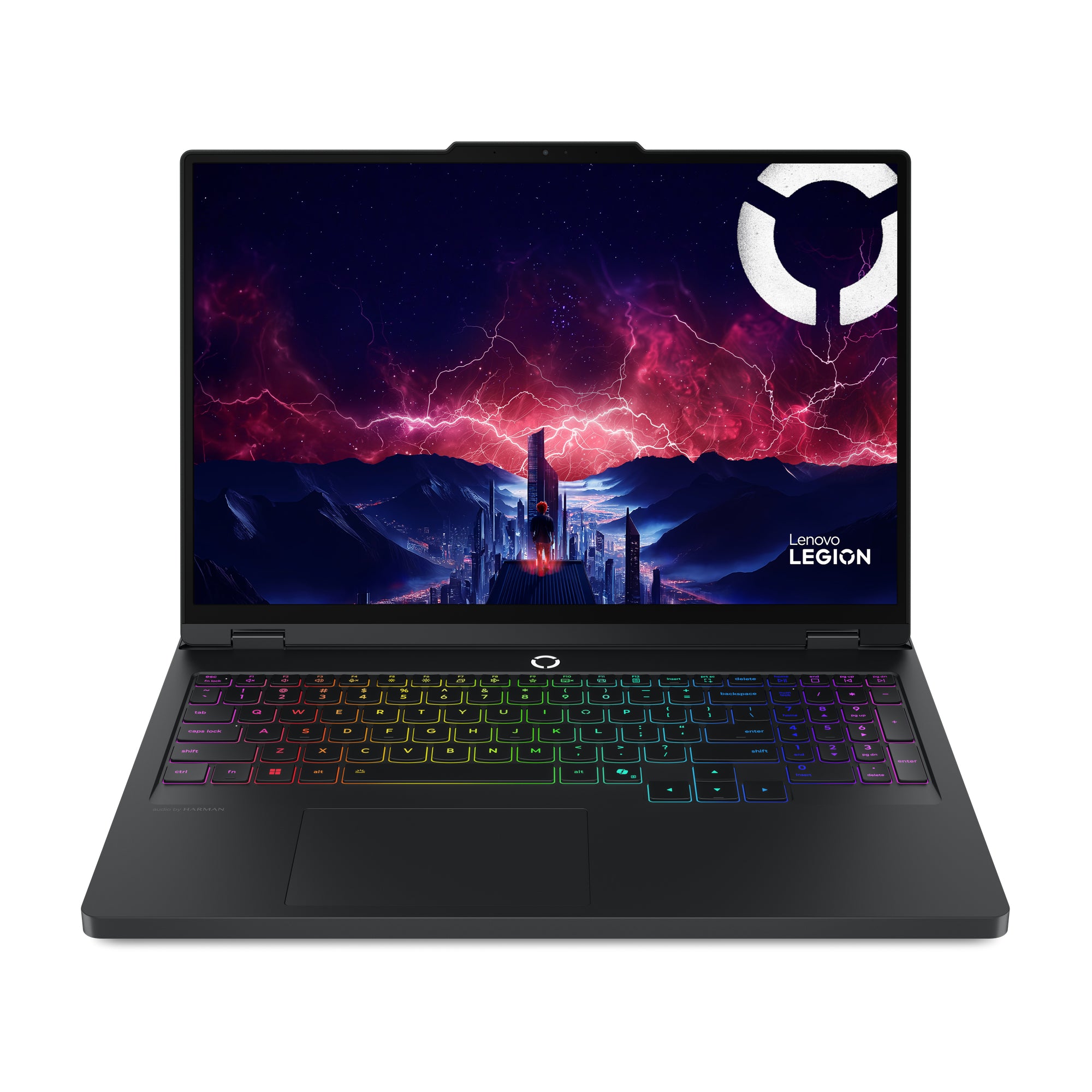 Lenovo Legion Pro 5 16ADR10 AMD Ryzen™ 7 8745HX Ordinateur portable 40,6 cm (16") WQXGA 32 Go DDR5-SDRAM 1 To SSD NVIDIA GeForce RTX 5060 Wi-Fi 7 (802.11be) Windows 11 Home Allemand Noir