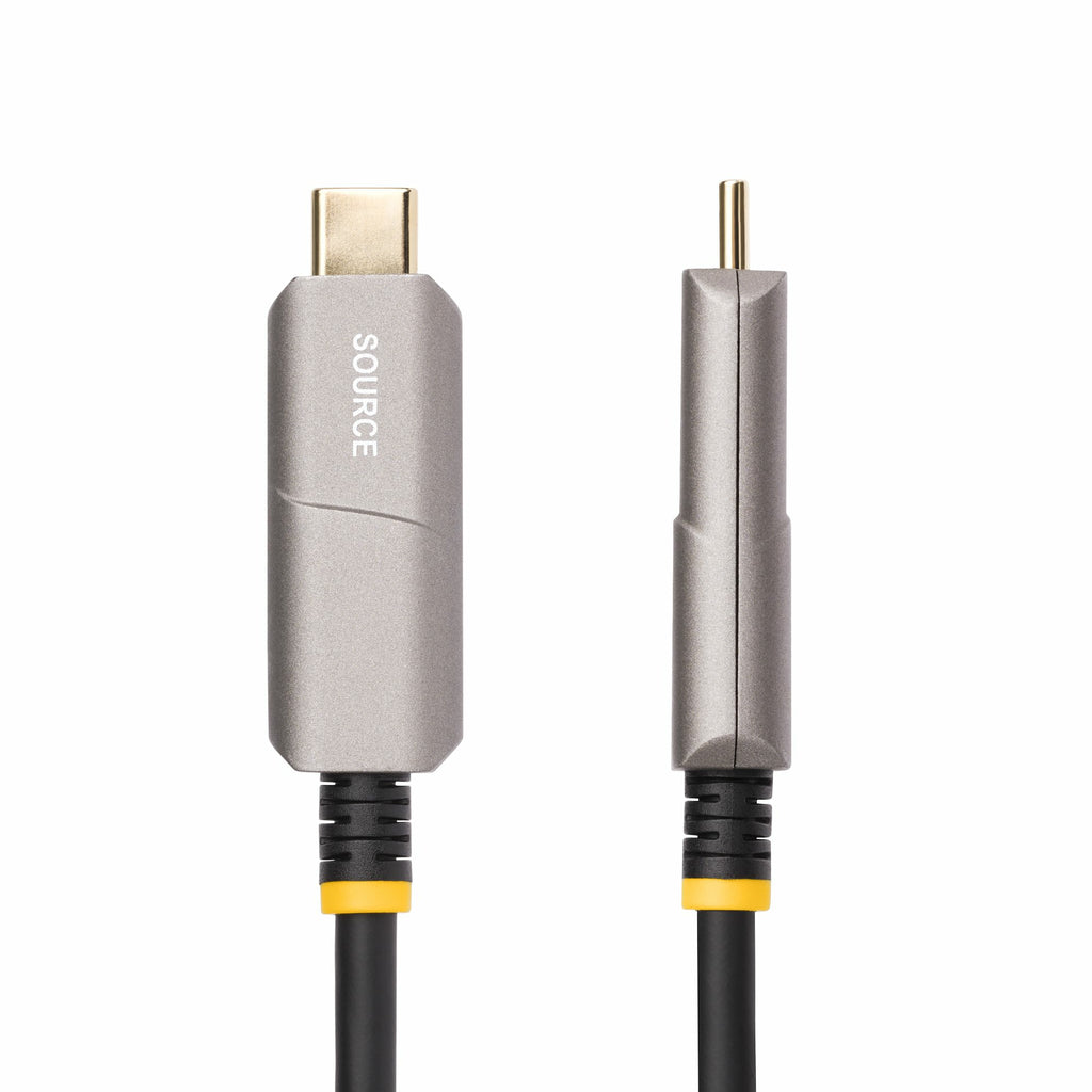 StarTech.com Câble USB-C vers HDMI 2.0 Optique Actif (AOC) de 9,15m, 4K 60Hz, Classé CL3, Câble Optique Actif, Câble Adaptateur USB Type-C vers HDMI Unidirectionnel - vue 2