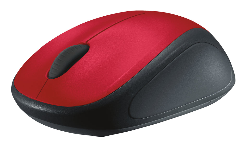 Logitech M235 Souris Optique Sans Fil, Rouge