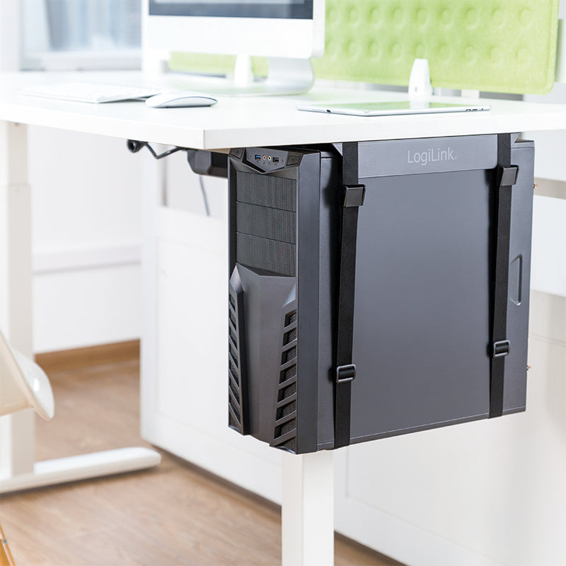 LogiLink EO0009 Support pour Unité Centrale, Noir