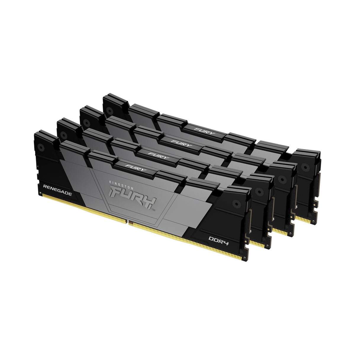Kingston Technology FURY Renegade 32 Go 3600 MT/s DDR4 CL16 DIMM (Kit de 4) Noir