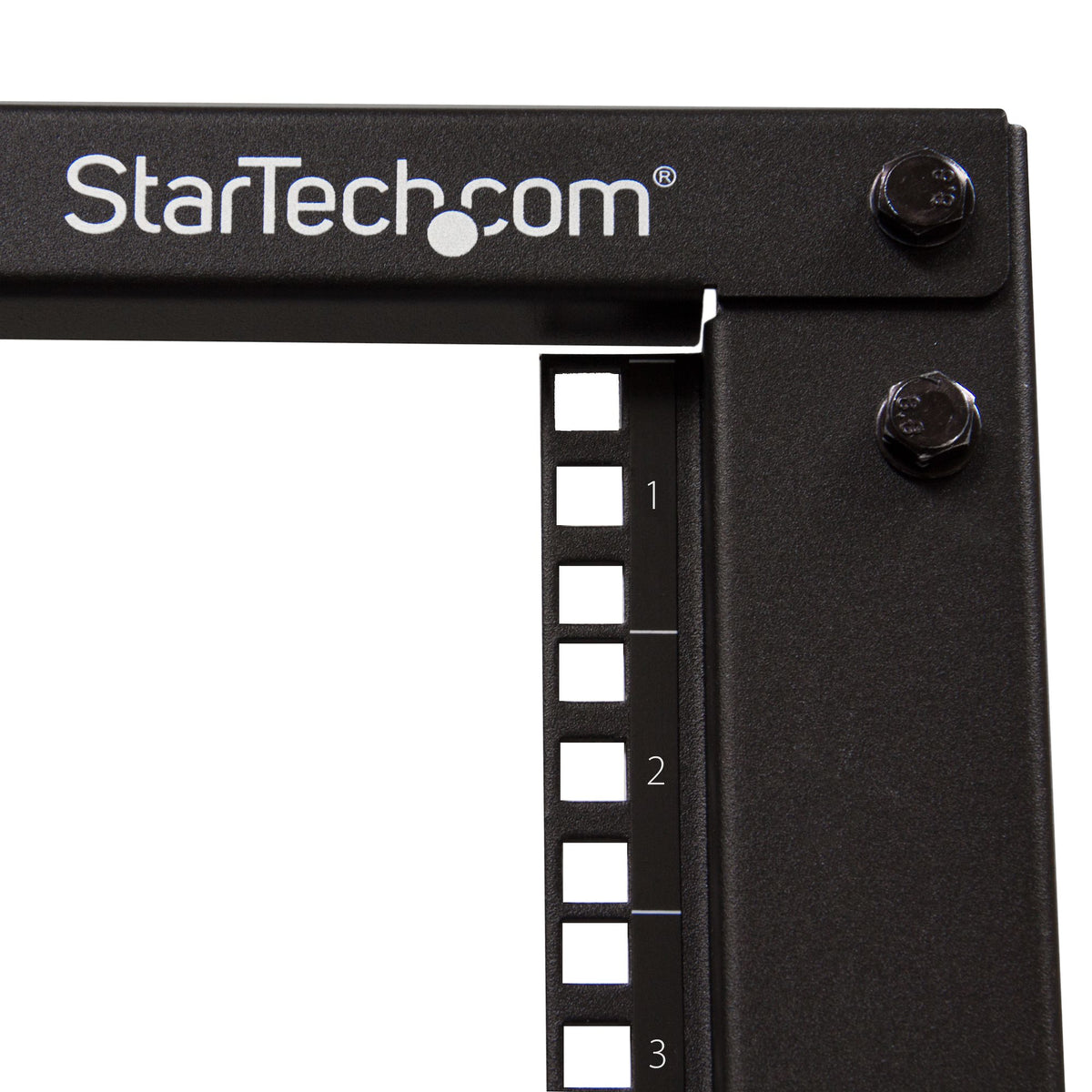 StarTech.com Rack Serveur Mobile 8U 4 Montants 19" avec Roulettes et Profondeur Ajustable