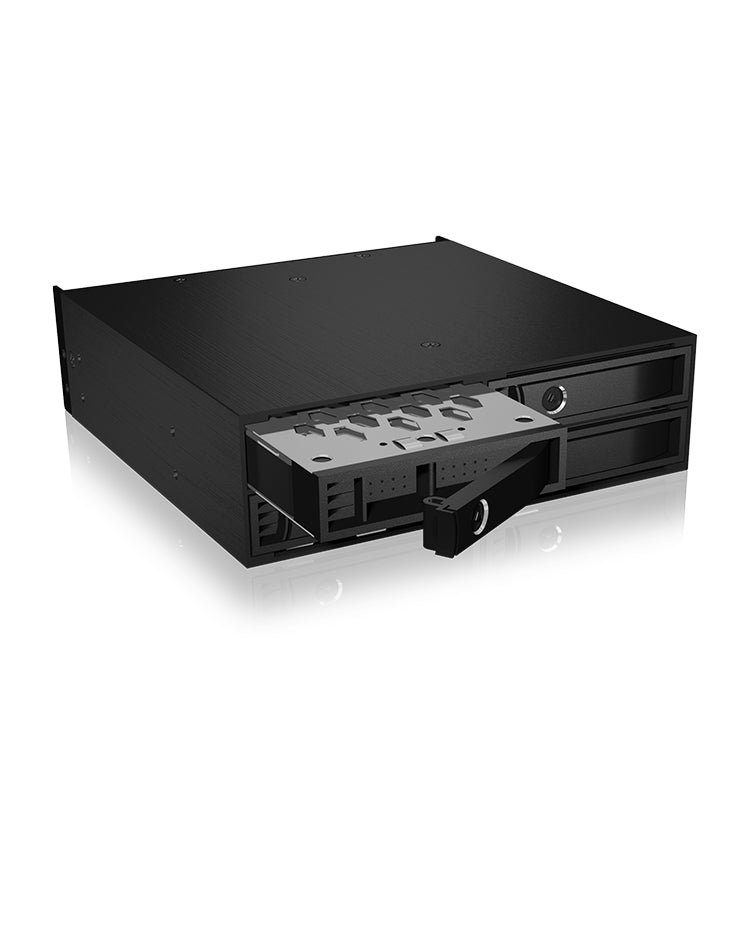 Plateau de stockage de disques IB-2242U2K 5.25" Noir