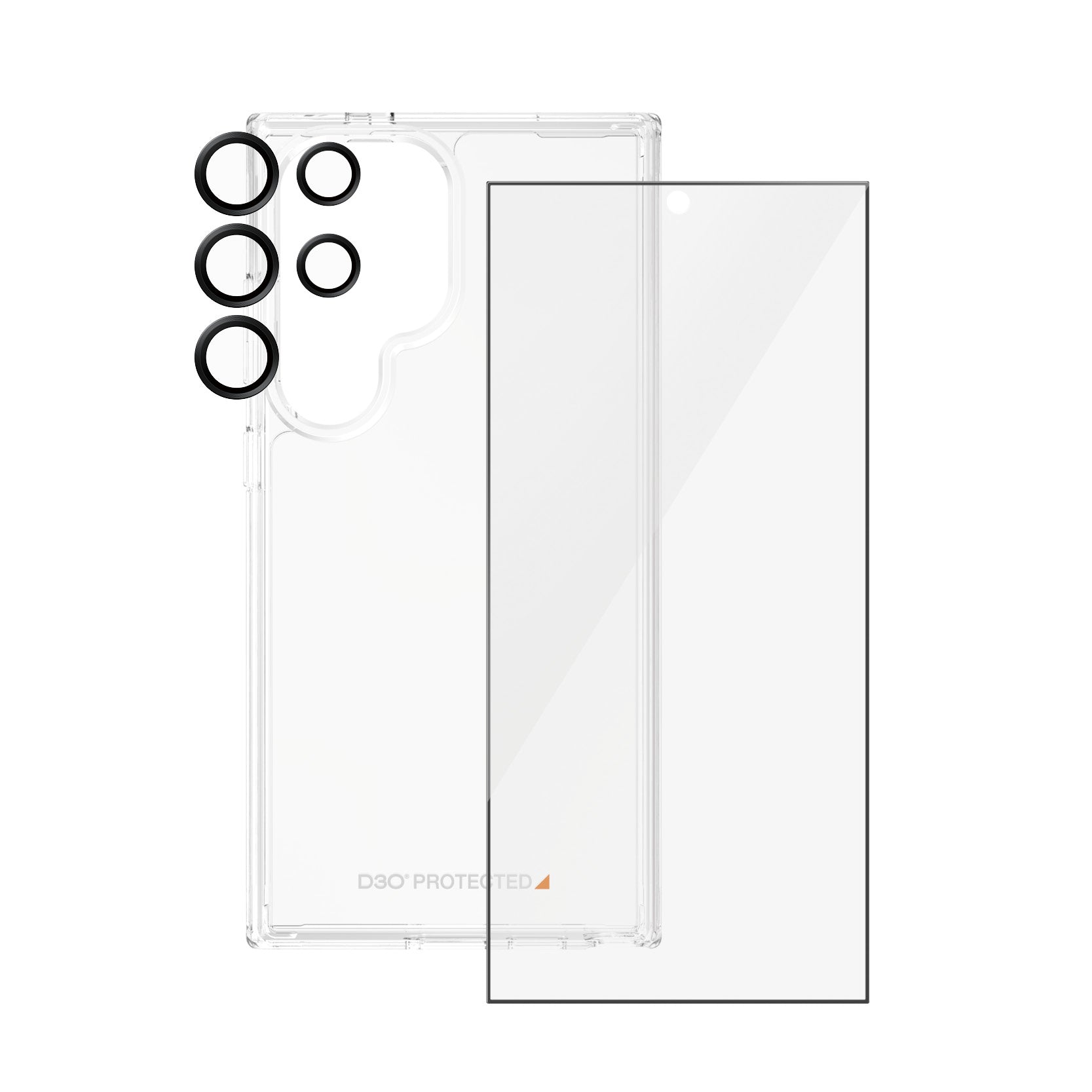 PanzerGlass PanzerGlass ® 3-in-1 Protection Bundle Samsung Galaxy S24 Ultra | Ultra-Wide Fit w. EasyAligner Protection d'écran transparent 1 pièce(s)