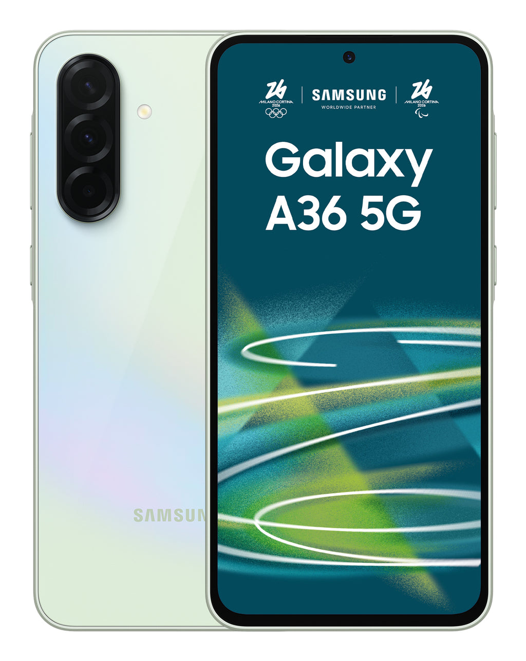 Samsung Samsung Galaxy A36 17 cm (6.7") Double SIM Android 15 5G USB Type-C 6 Go 128 Go 5000 mAh Citron vert