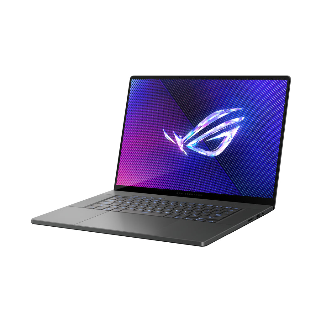ASUS ROG Zephyrus G16 GU605MI-QR044W Intel Core Ultra 9 185H Ordinateur portable 40,6 cm (16") WQXGA 32 Go LPDDR5x-SDRAM 1 To SSD NVIDIA GeForce RTX 4070 Wi-Fi 6E (802.11ax) Windows 11 Home Gris