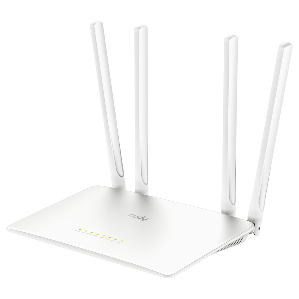 Cudy 300 Mbps Multi-Mode Wi-Fi Router, WR300S 1.0 routeur sans fil Fast Ethernet Monobande (2,4 GHz) Blanc