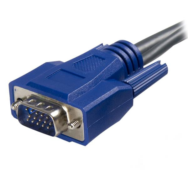 StarTech.com Câble KVM 2 en 1 USB VGA Ultrafin - 1,8 m