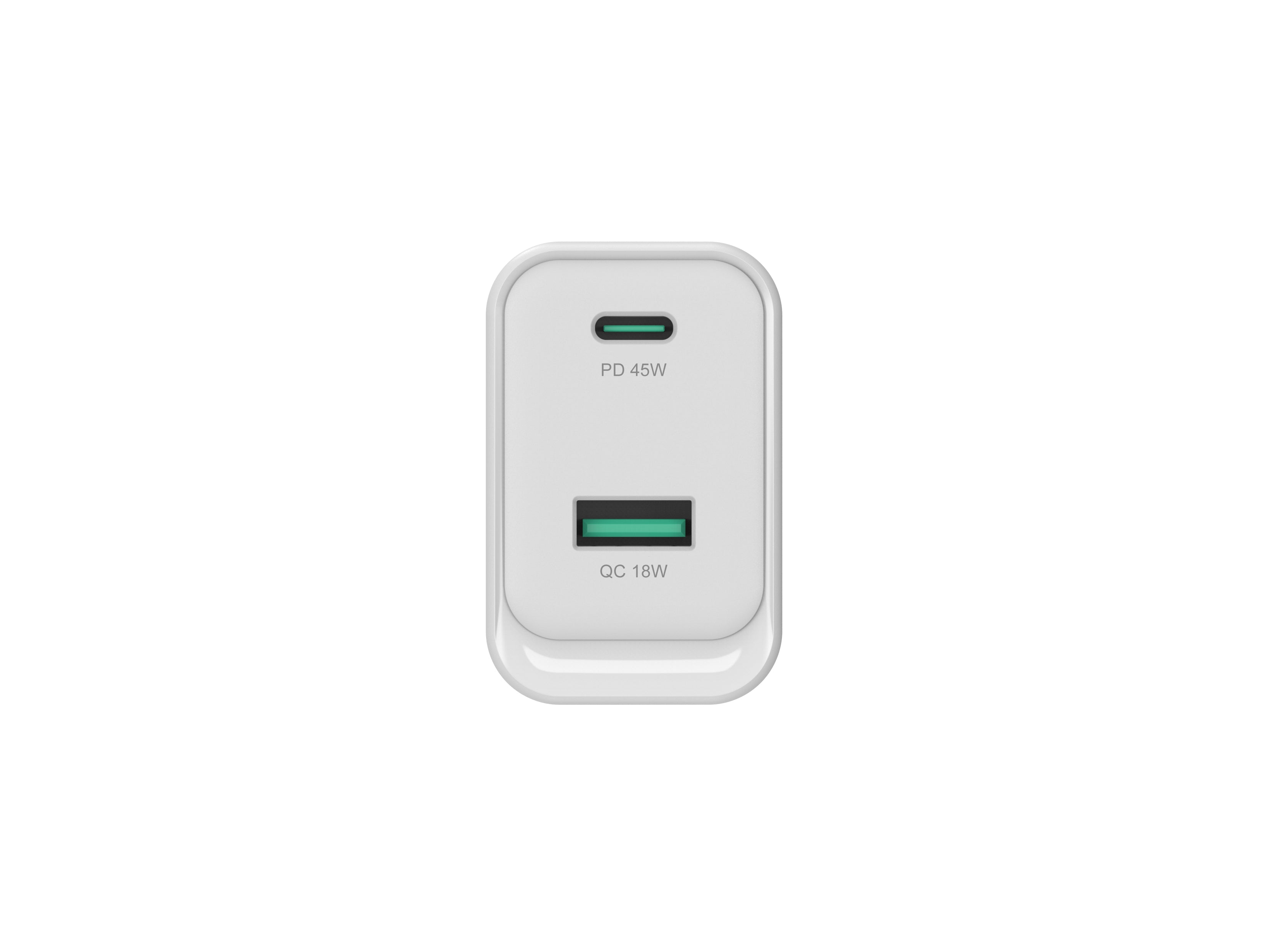 Conceptronic ALTHEA20W45 chargeur d'appareils mobiles Universel Blanc Secteur Charge rapide Intérieure