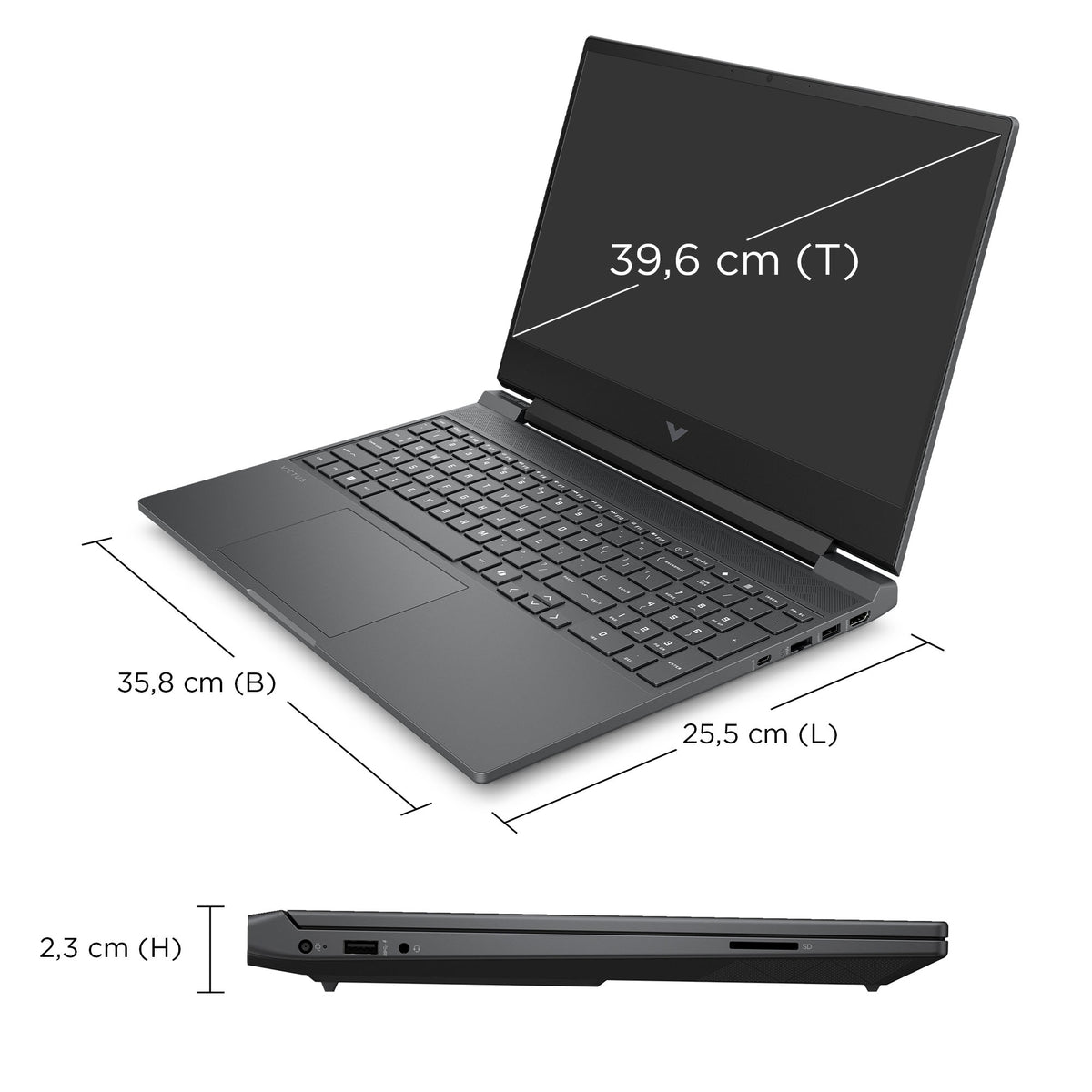 Victus by HP Laptop 15-fa2701ng 15.6 1920 x 1080 (Full HD) I5-13420H 16GB 512GB NVIDIA GeForce RTX 4050 / Intel UHD Grap