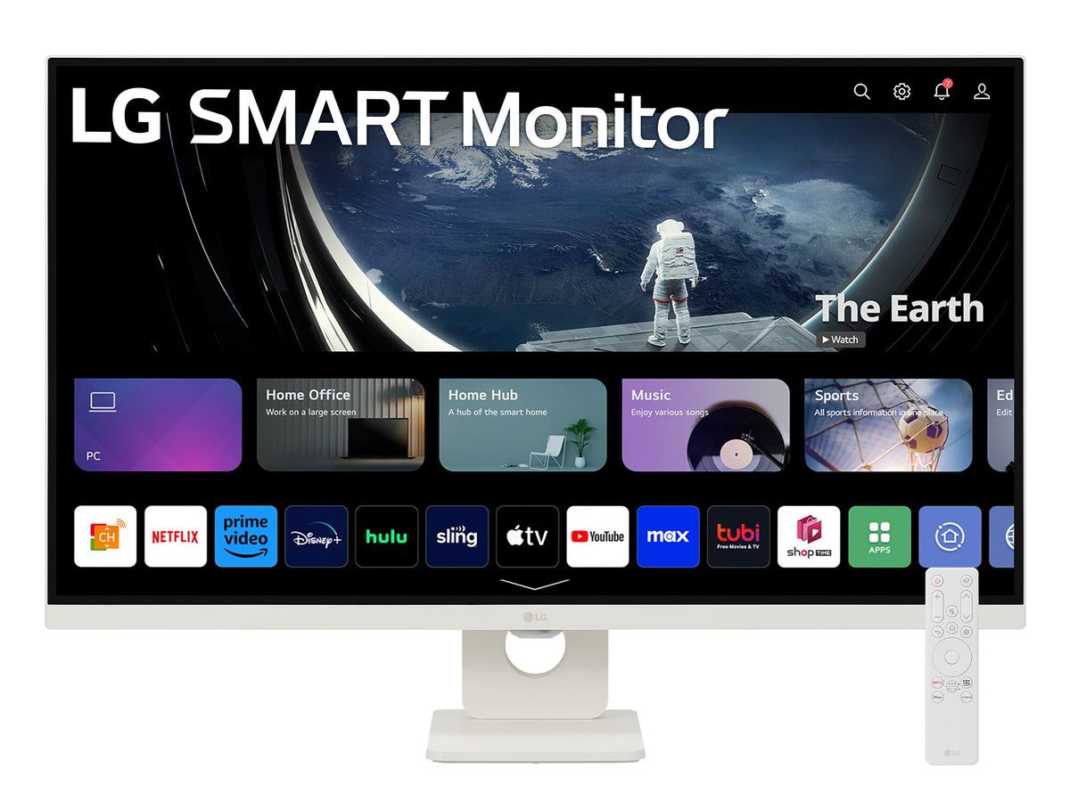 LG 32U721SA-W Écran PC 31.5" 4K Ultra HD LCD Blanc