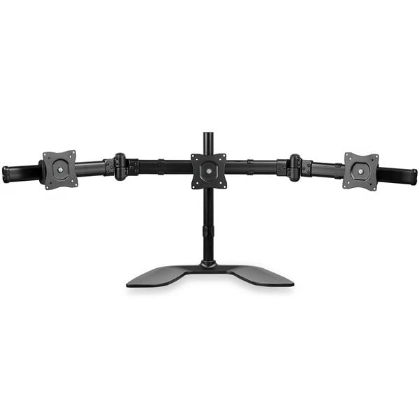 StarTech.com Support de Bureau Articulé pour Trois Écrans en Acier et Aluminium