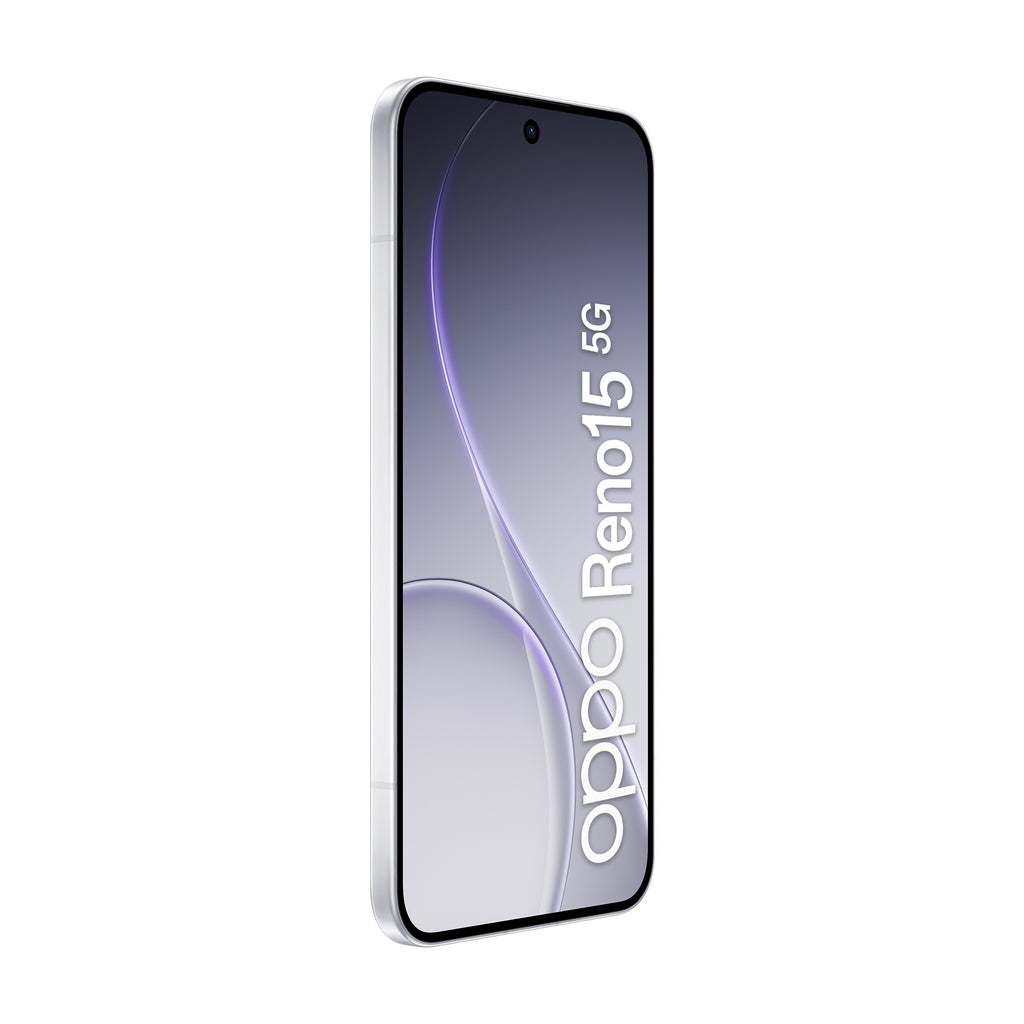 OPPO Reno15 5G 16,7 cm (6.59") Double SIM Android 16.0 USB Type-C 8 Go 512 Go 6500 mAh Blanc
