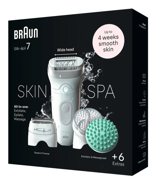 Braun Silk-épil 7 7-081 épilateur 40 pince(s) Blanc