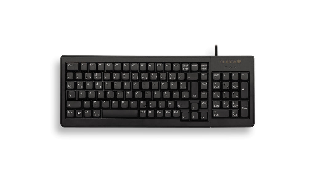 CHERRY XS Complete G84-5200 clavier Bureau USB QWERTY Anglais américain Noir