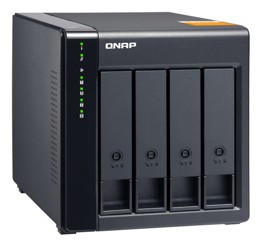 QNAP TL-D400S Boîtier de disques de stockage Boîtier disque dur/SSD Noir, Gris 2.5/3.5" - vue 8