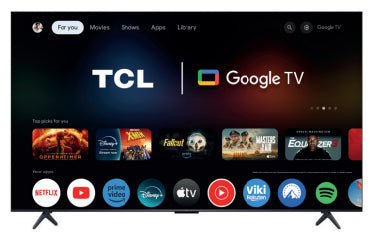 TCL 55C61K TV 139,7 cm (55") 4K Ultra HD Smart TV Wifi Métallique