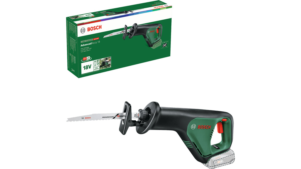 Bosch Bosch AdvancedRecip 18 300 spm Noir, Vert