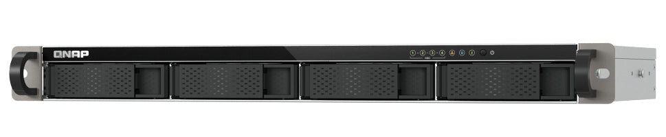 QNAP TS-433eU NAS Rack (1 U) Cortex-A Cortex-A55 4 Go 0 To QNAP Turbo System Noir