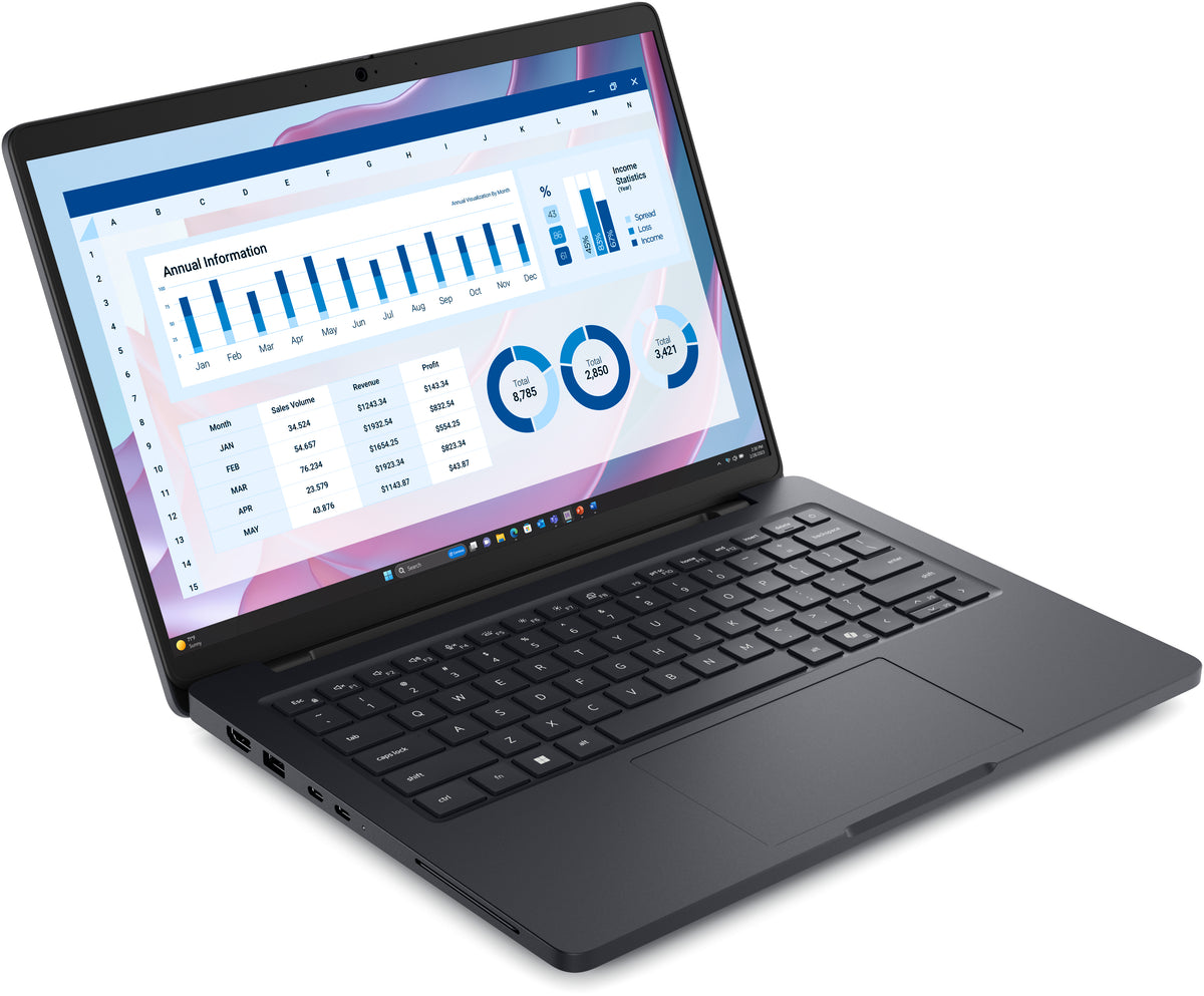 DELL Pro Max 14 MC14255 Copilot+ PC AMD Ryzen AI 7 PRO 350, 14" Full HD+, 16 Go RAM, 512 Go SSD, Wi-Fi 7, Windows 11 Pro