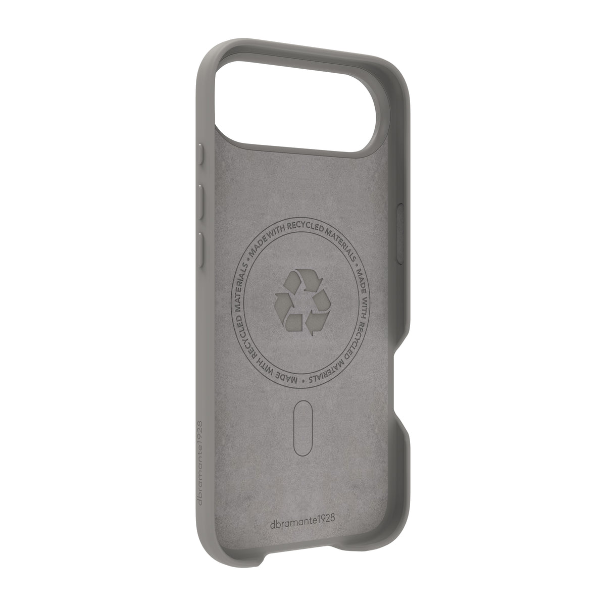 Coque de Protection Roskilde MS Kick ICON pour iPhone 17 Air, Housse avec Support de Bureau, Gris