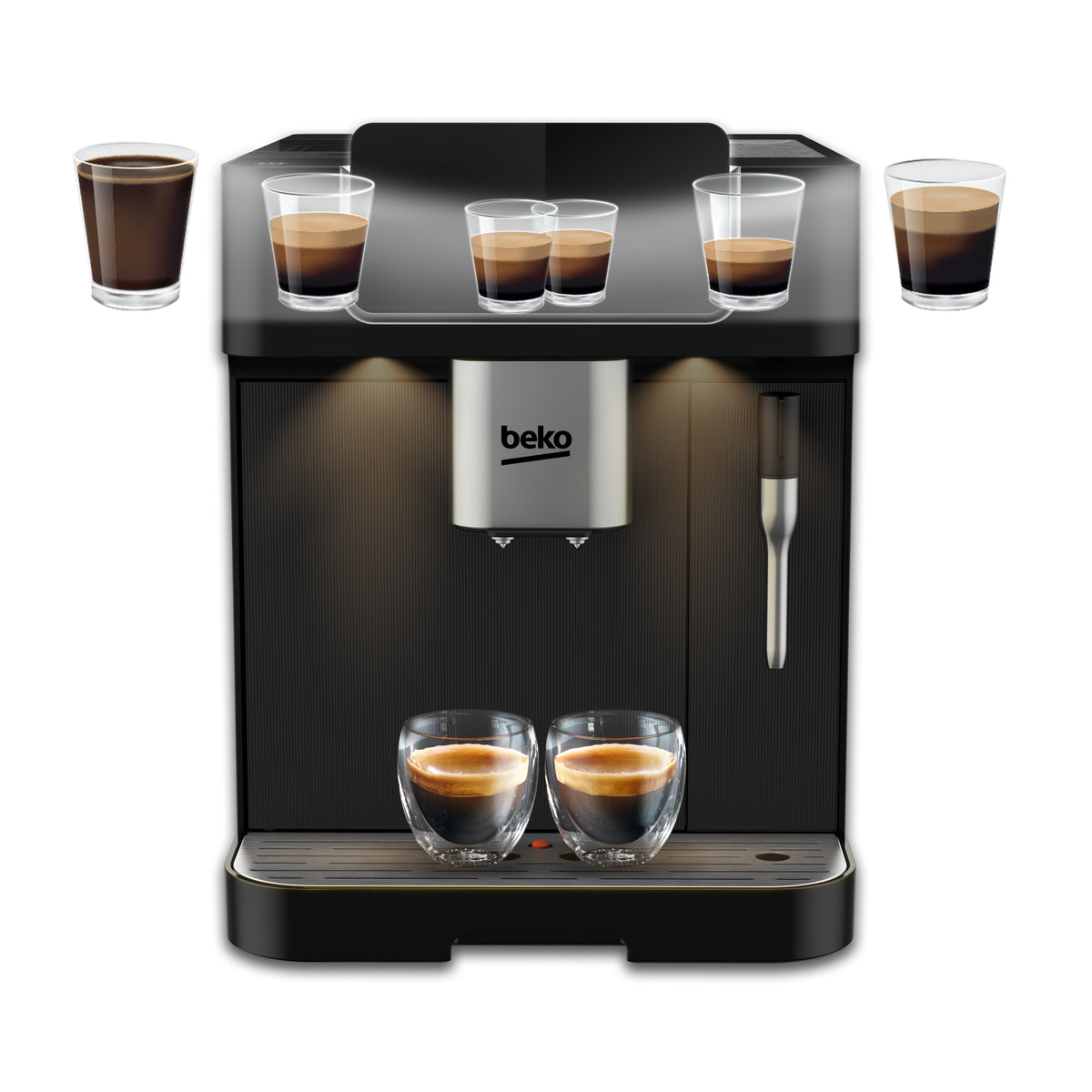 Beko CEG7304B machine à café Entièrement automatique Machine à expresso 2 L