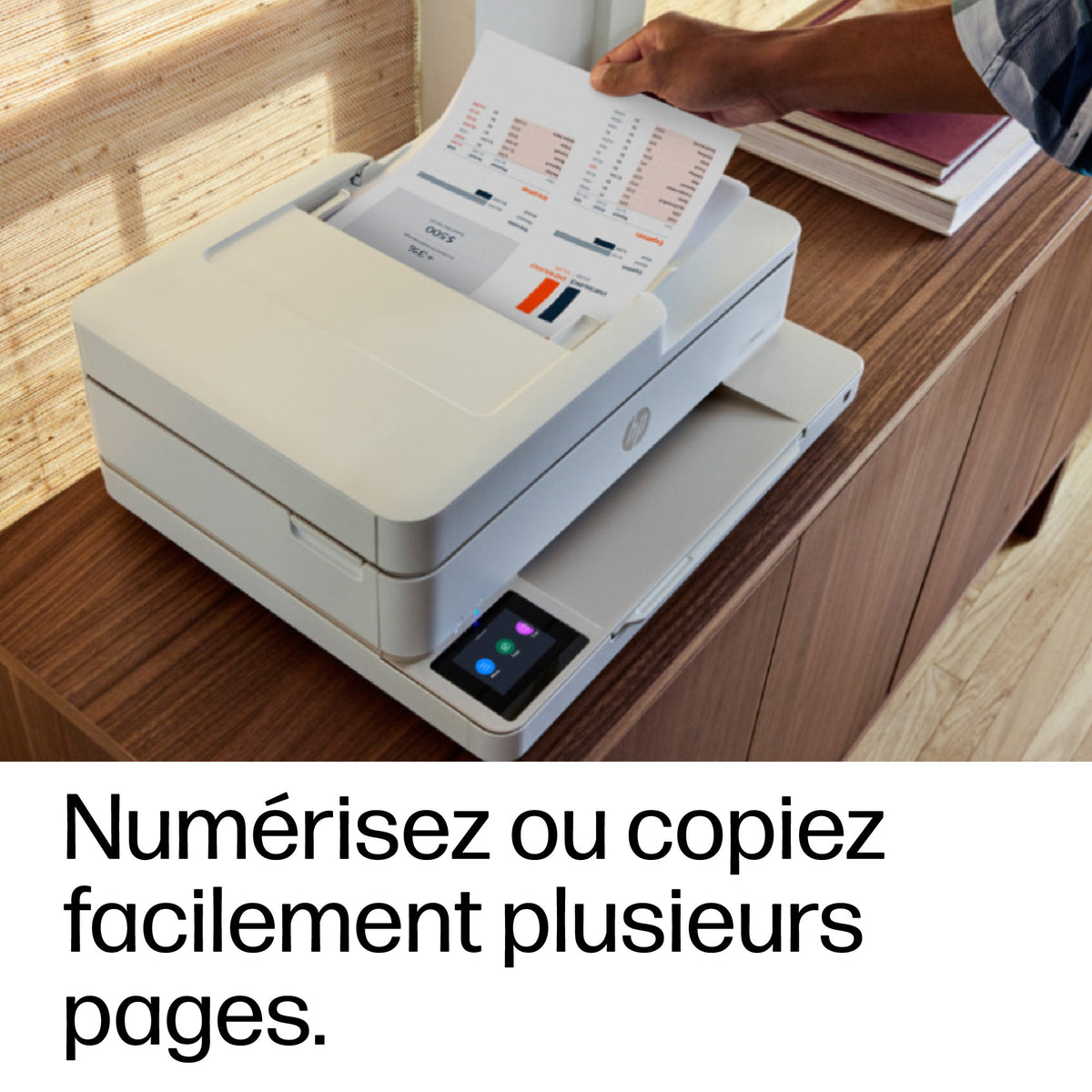 Imprimante Couleur Tout-en-Un Sans Fil Réf. 6520e, Impression Photo et Recto-Verso