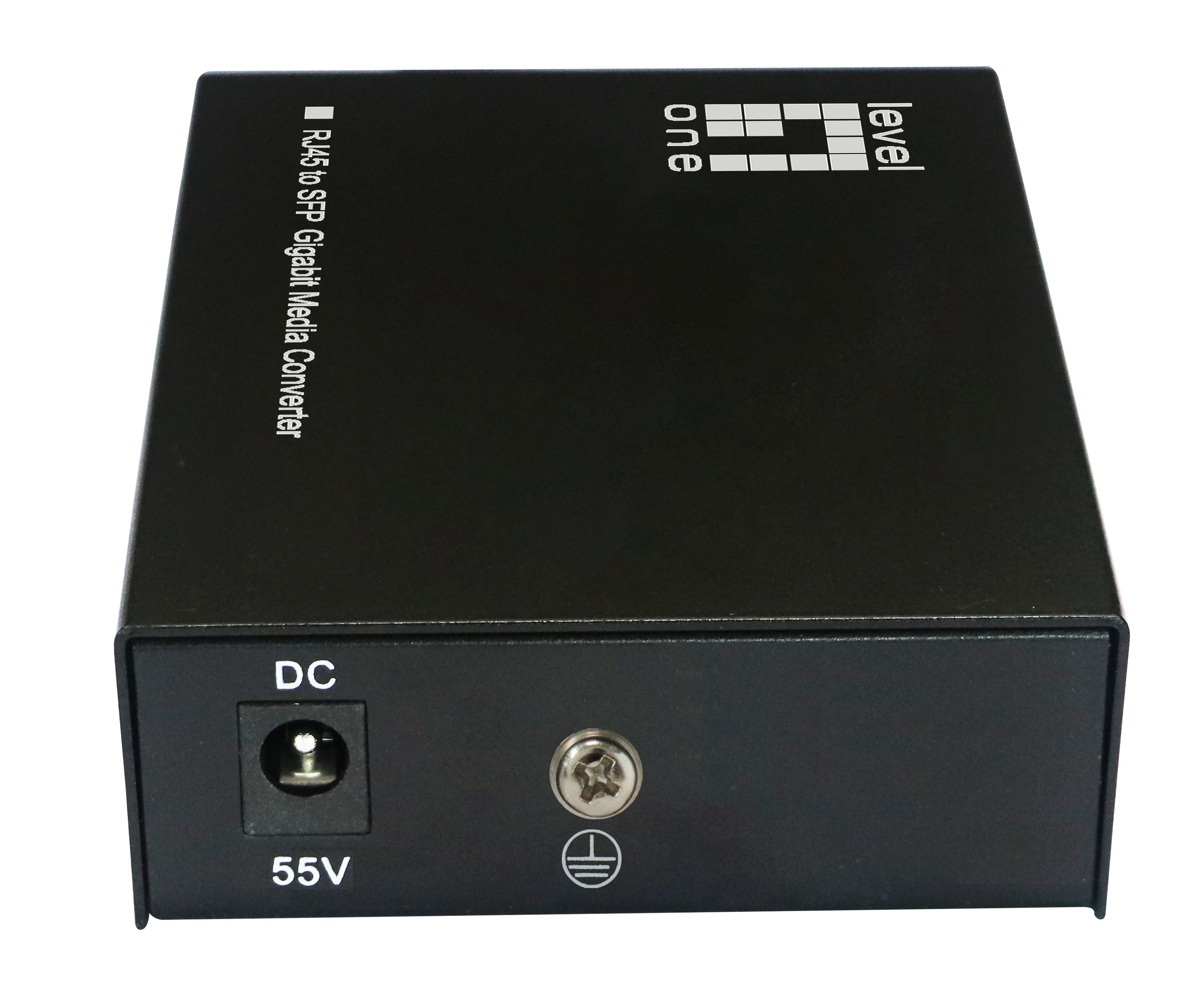 LevelOne GVT-2015 convertisseur de support réseau 1000 Mbit/s Multimode, Monomode Noir