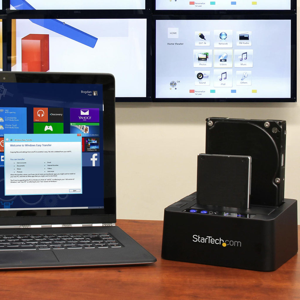 StarTech.com Duplicateur USB 3.1 Autonome pour Disques Durs SATA 2,5" et 3,5", 10 Gb/s