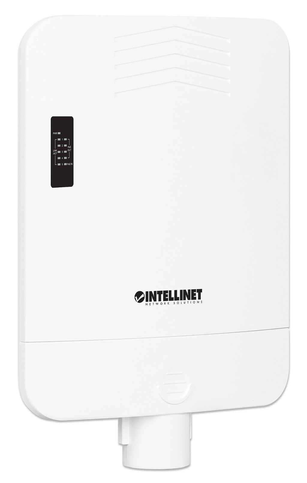 Intellinet Switch Gigabit Extérieur 5 Ports PoE avec PoE Passthrough et Extendeur PoE+