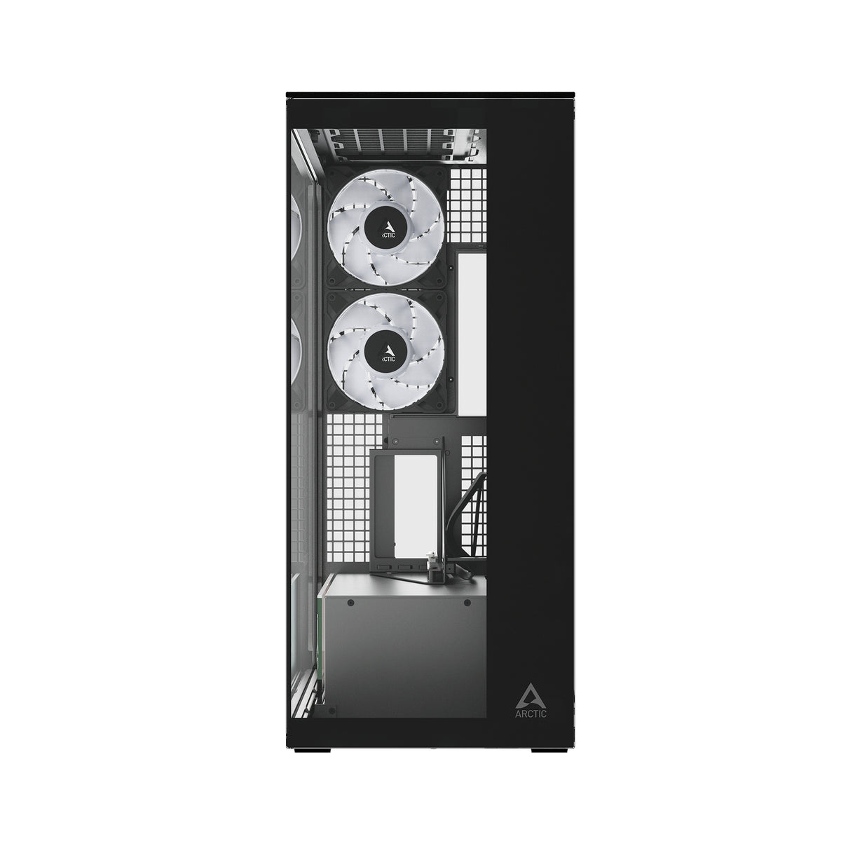 ARCTIC Xtender VG Black (Clear Glass) Noir, Transparent - vue 6