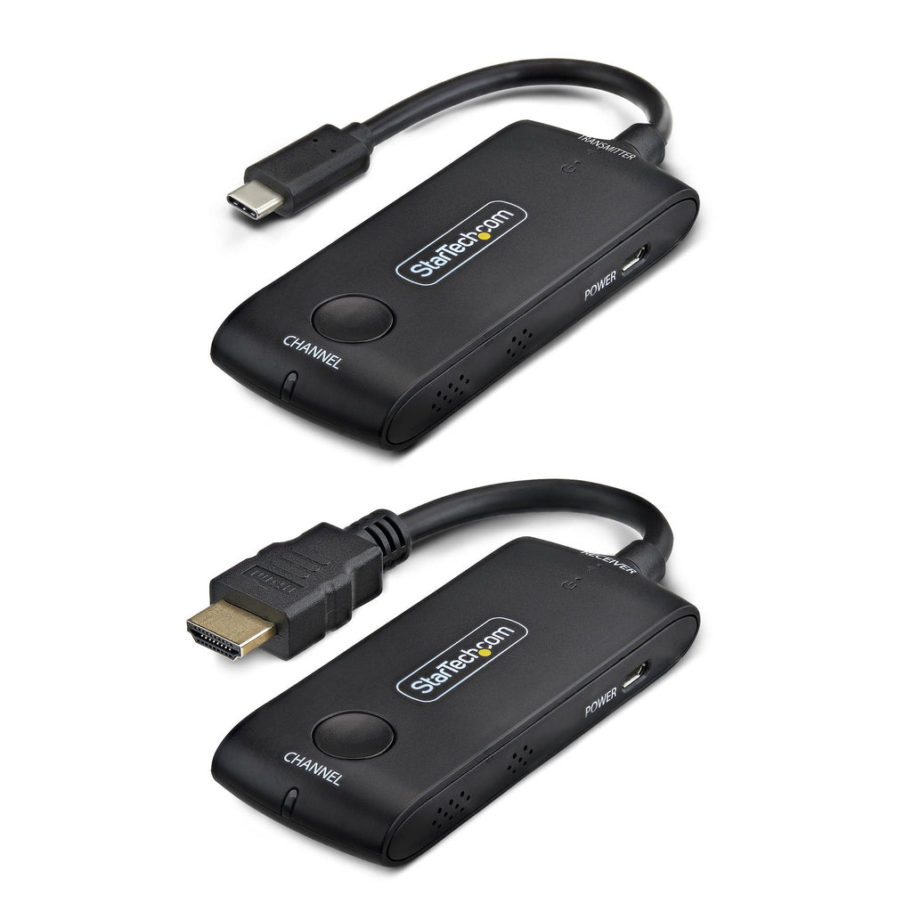 StarTech.com Extension Sans Fil USB-C vers HDMI pour Salles de Réunion et Espaces de Travail Collaboratifs, 4K 60Hz, Por
