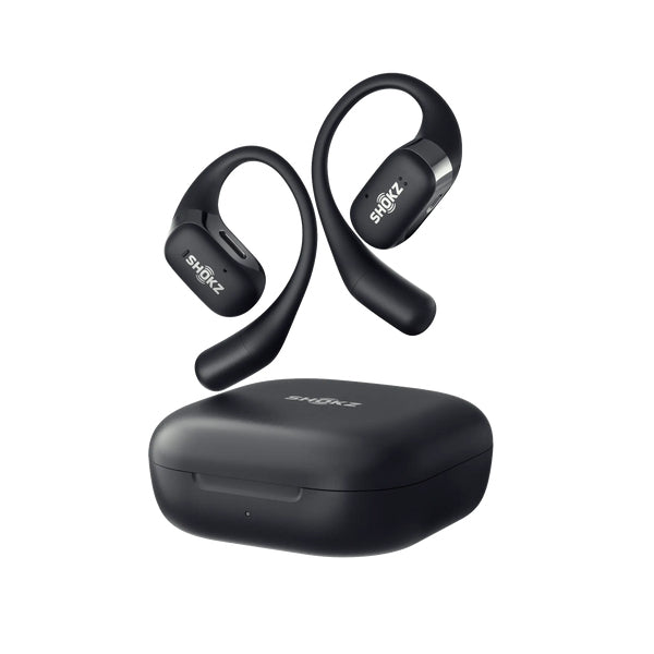 SHOKZ OpenFit Casques Sans fil Crochets auriculaires Appels/Musique/Sport/Au quotidien Bluetooth Noir