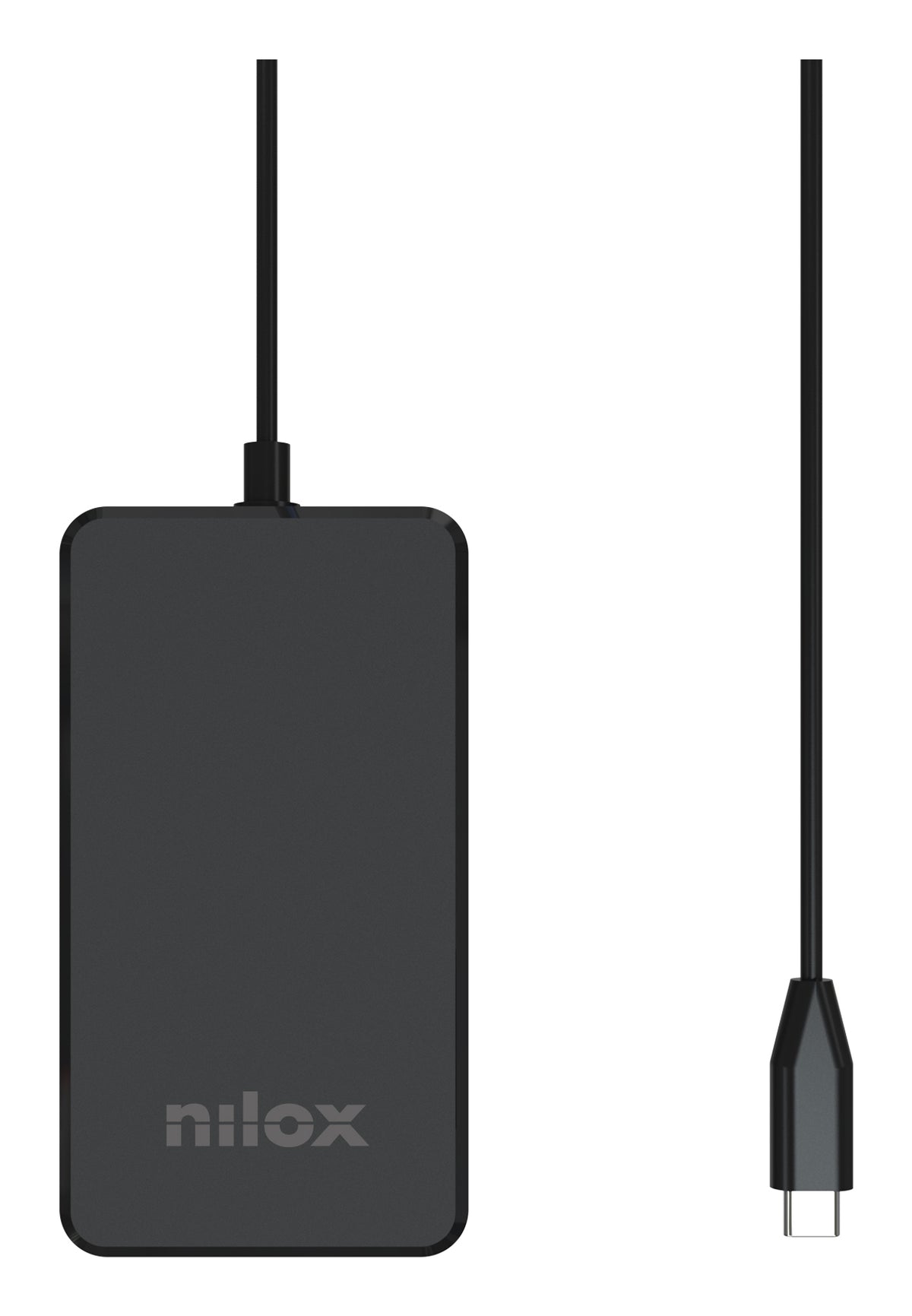 Nilox NXPDCGAN100W chargeur d'appareils mobiles Ordinateur portable, Tablette, Smartphone Noir Secteur Charge rapide Int